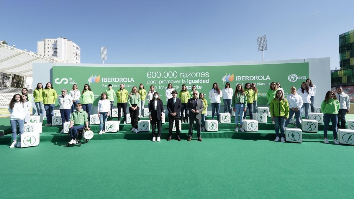 Iberdrola amplia el seu compromís per la igualtat a més de 600.000 dones esportistes