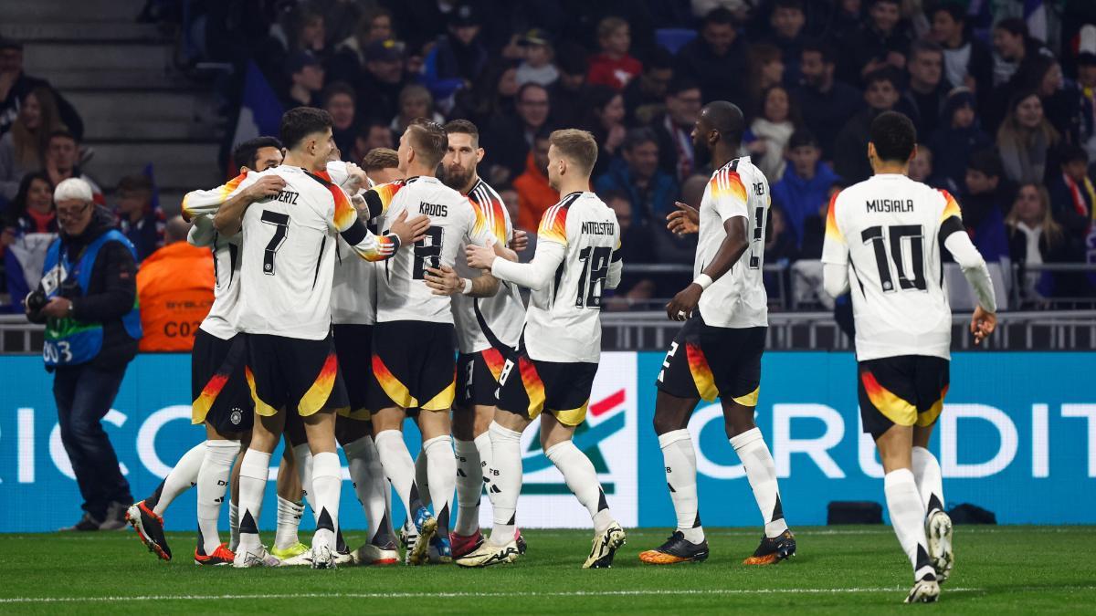 Alemania consiguió una buena victoria en el amistoso ante Francia (0-2)