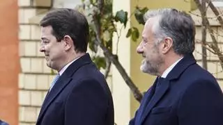 Mañueco, Martínez y Pollán se enfrentan en el primer debate de las elecciones de Castilla y León