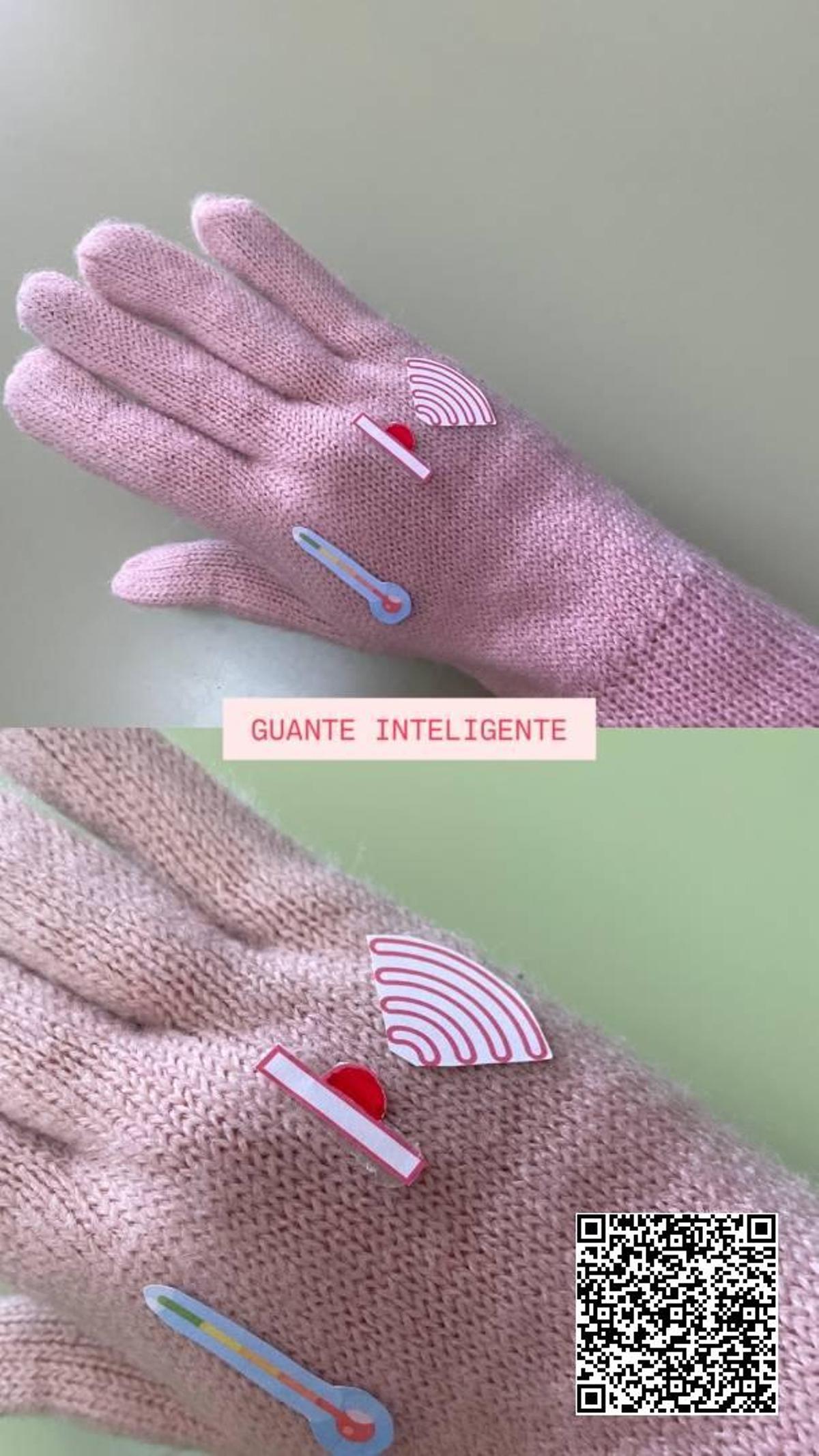 Guante inteligente, ideado por los alumnos del CEIP Sagrado Corazón