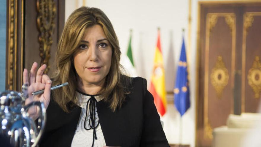 Susana Díaz: &quot;No me queda más remedio que aceptar las decisiones de mi partido&quot;