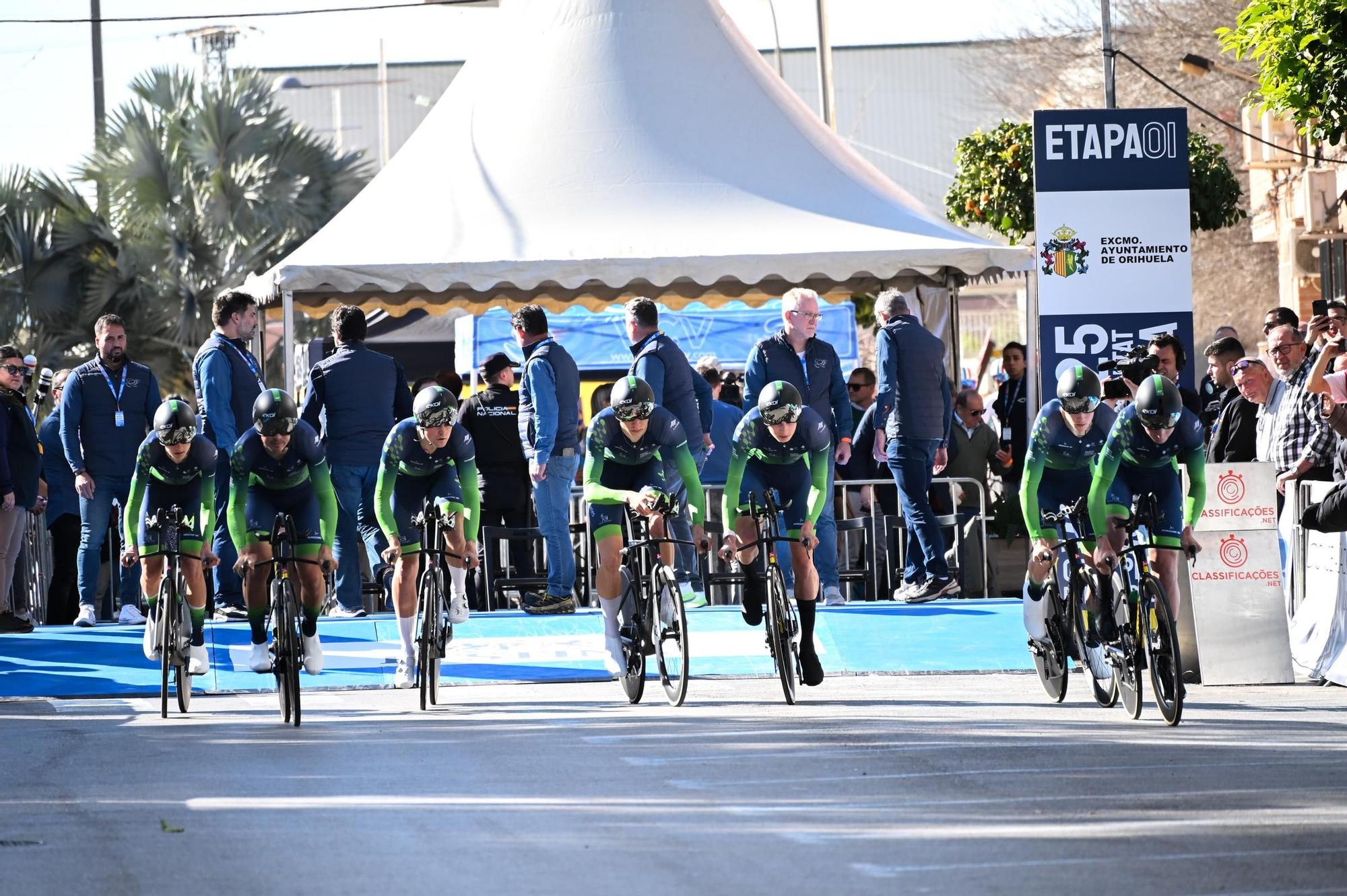 Las mejores imágenes de la primera etapa de la Vuelta Ciclista a la Comunidad Vlenciana