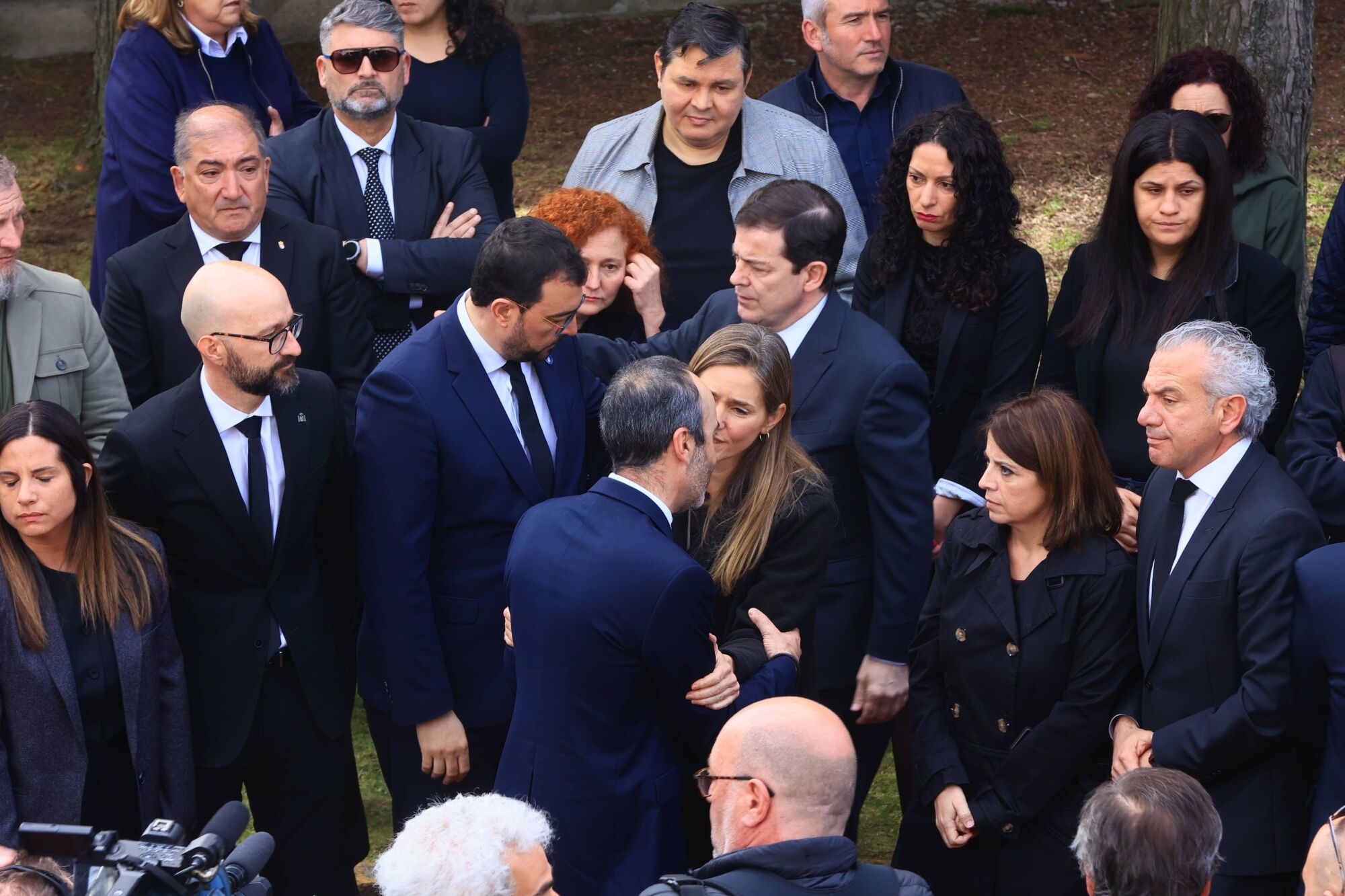 Así fue el desgarrador funeral en Villablino de los fallecidos en el accidente minero de Degaña