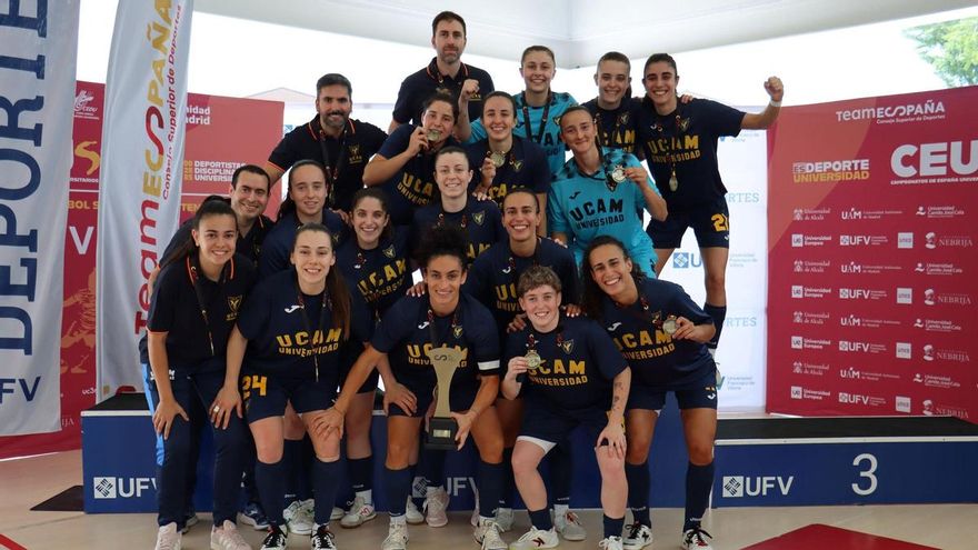 La UCAM establece un nuevo récord de medallas en los Universitarios