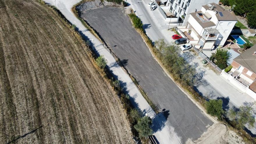 Òdena habilita dos camps com a aparcament