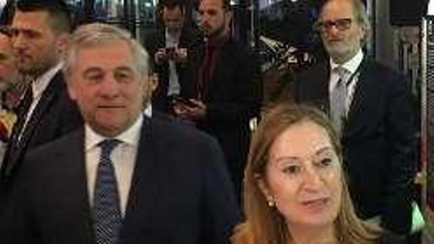 Pastor y Tajani abren en Estrasburgo la exposición &quot;España en Europa&quot;