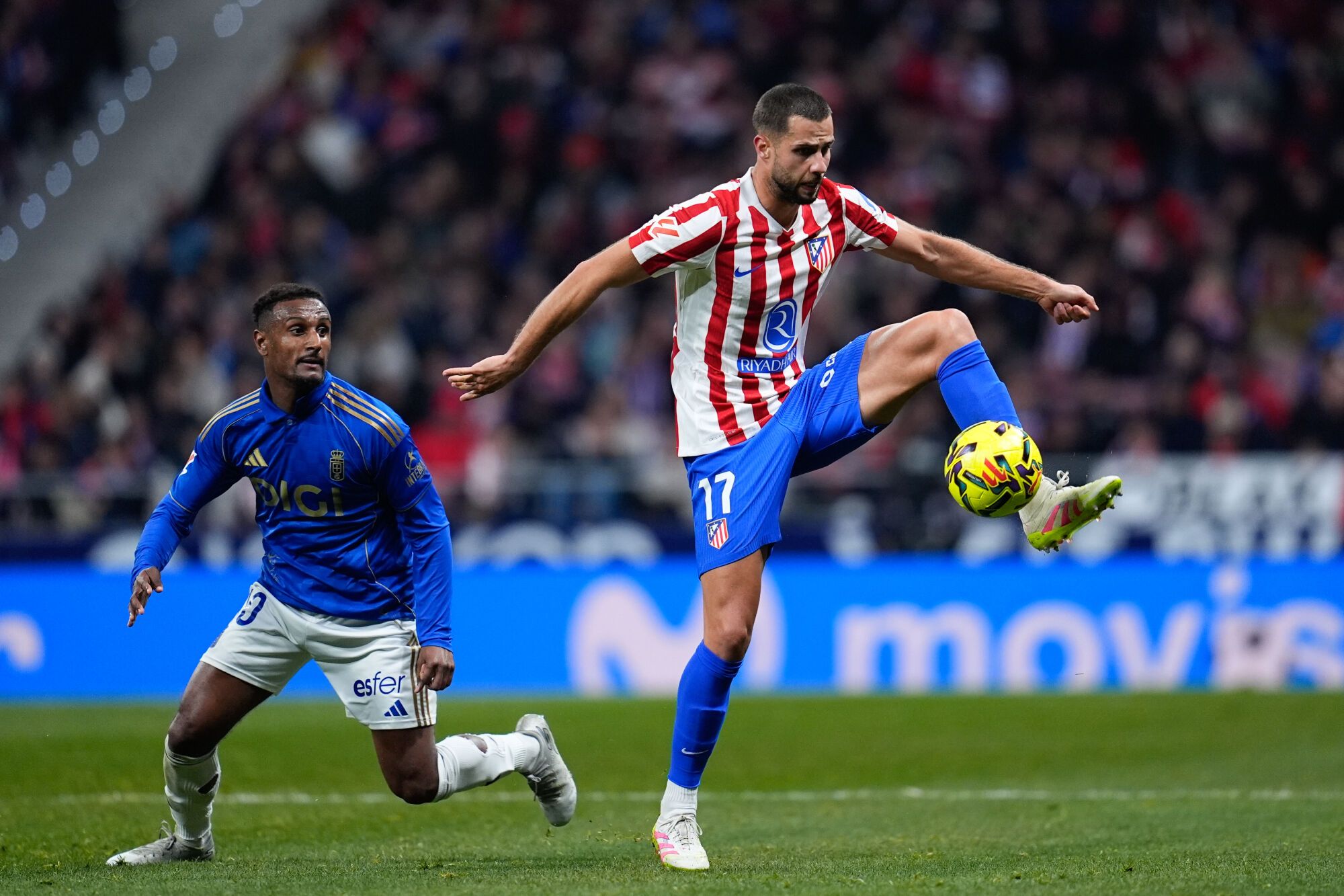 LaLiga: Atlético de Madrid - Real Oviedo, en imágenes.