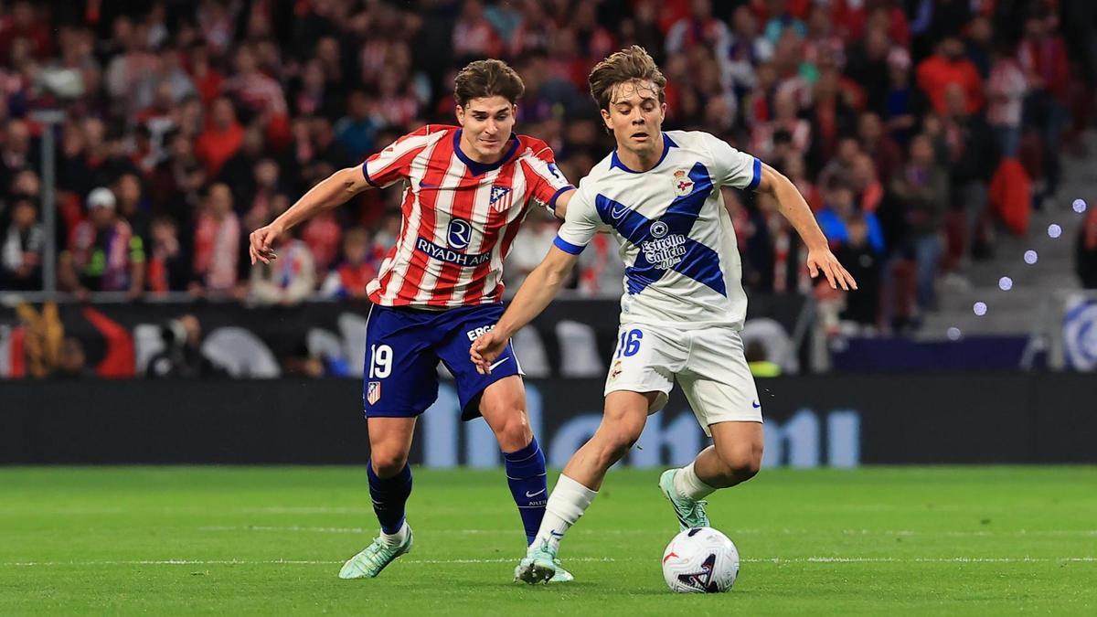 El Deportivo sale reforzado del Metropolitano: lo positivo y lo negativo tras la derrota ante el Atlético de Madrid