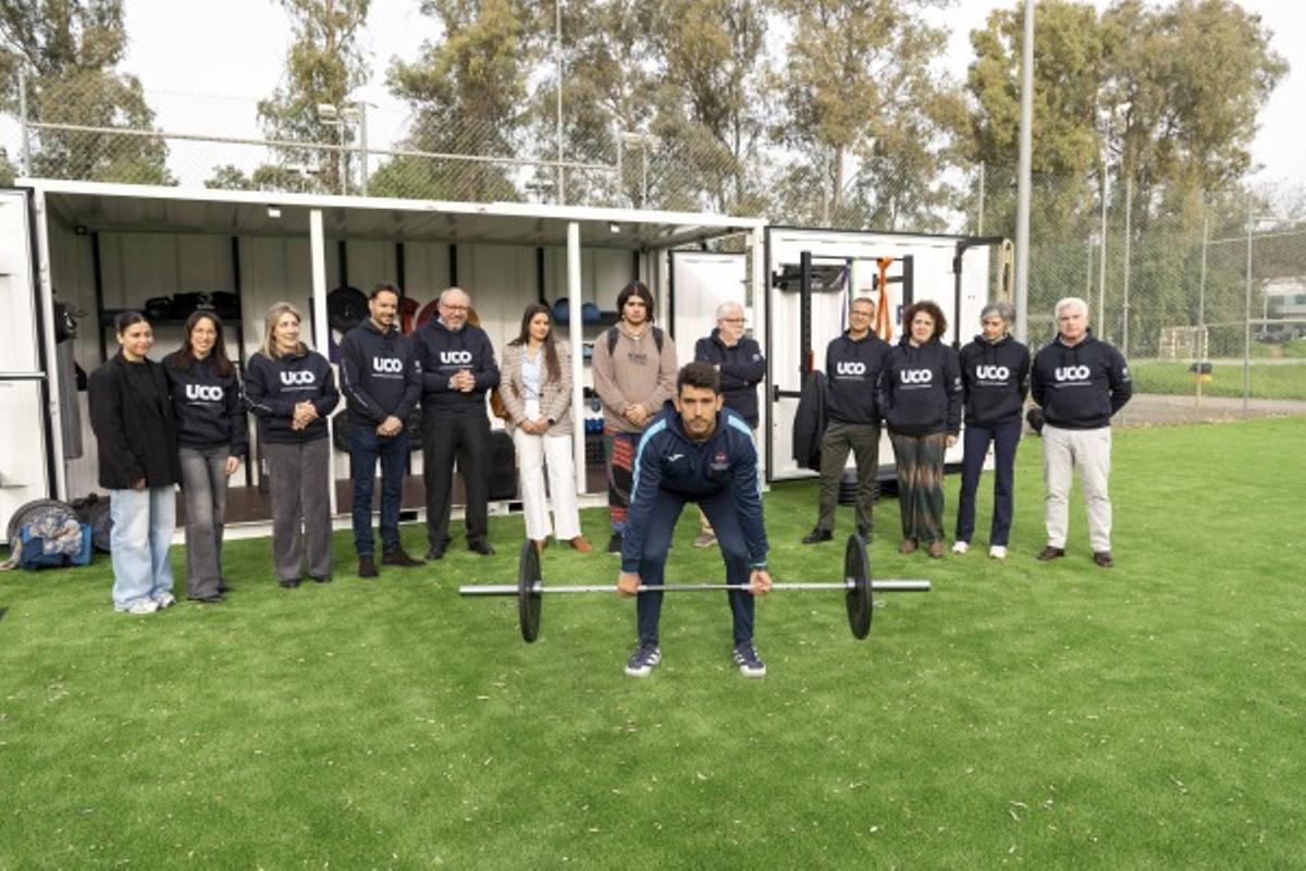 Imagen de la inauguración del nuevo espacio deportivo.