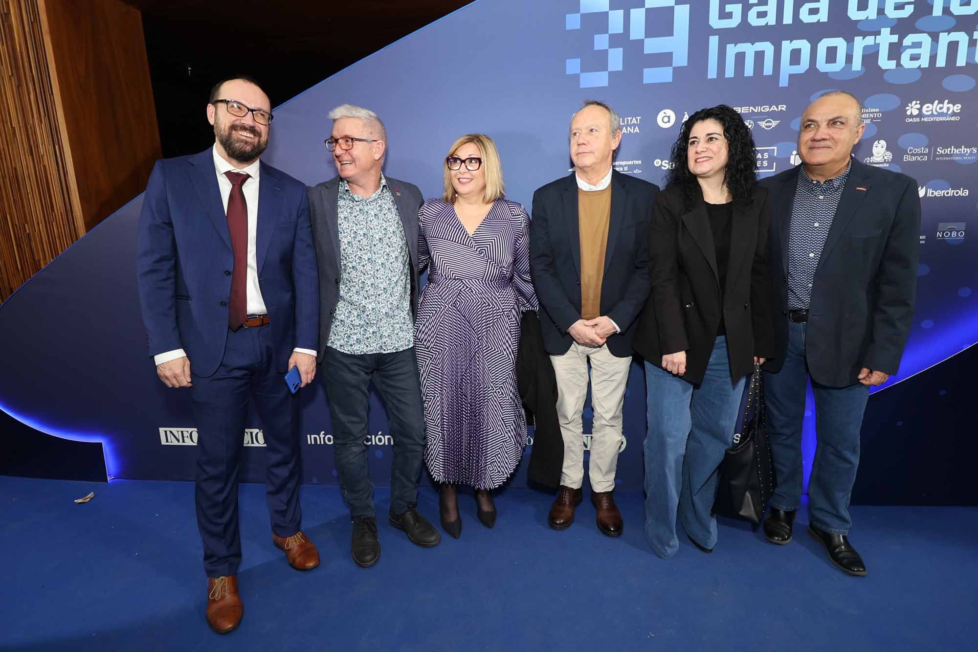 Las mejores fotografías de la Gala de los Importantes de INFORMACIÓN 2023 (3/8)