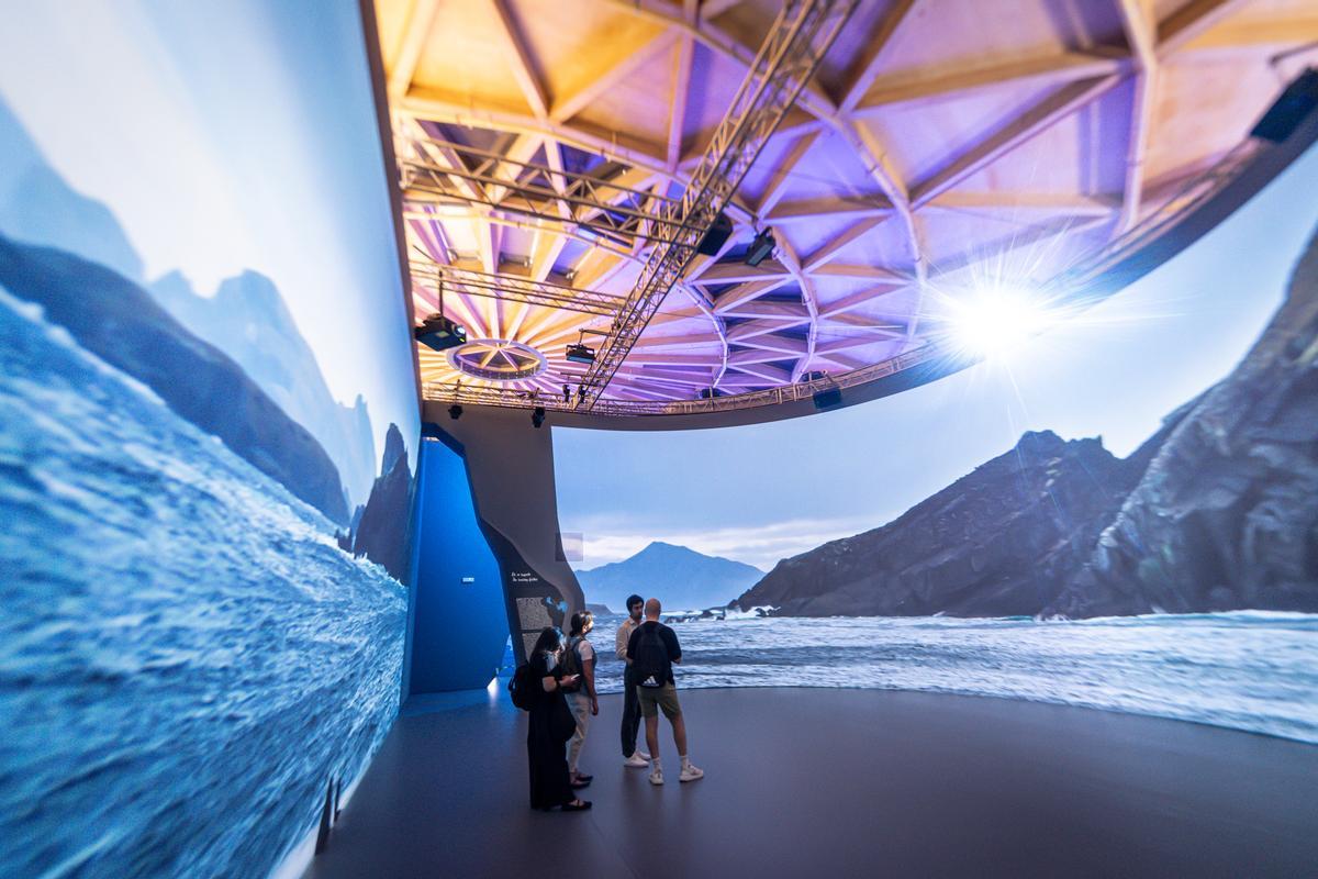 Llega Antarctica Experience,  exposición inmersiva en la Cúpula Arenas