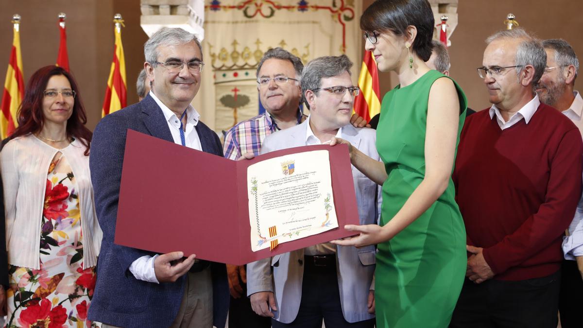 La Ronda de Boltaña recibió la Medalla de las Cortes en 2017.