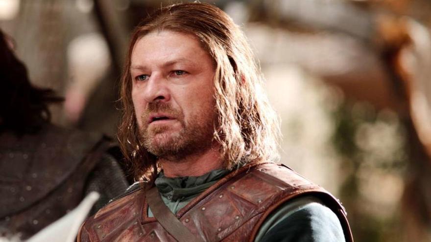 Ned Stark, interpretado por Sean Bean.