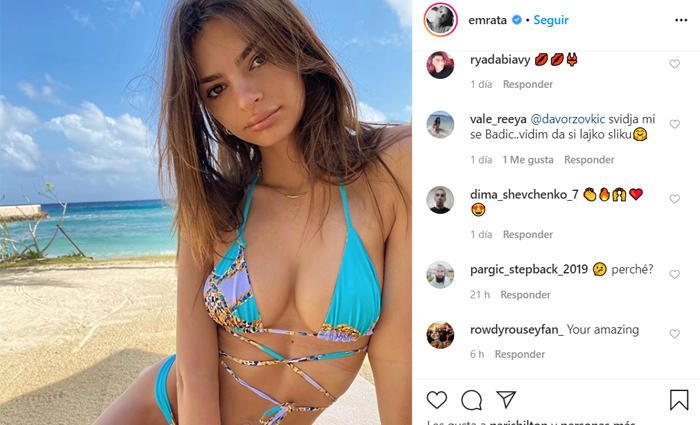 Emily Ratajkowski: Su último desnudo integral