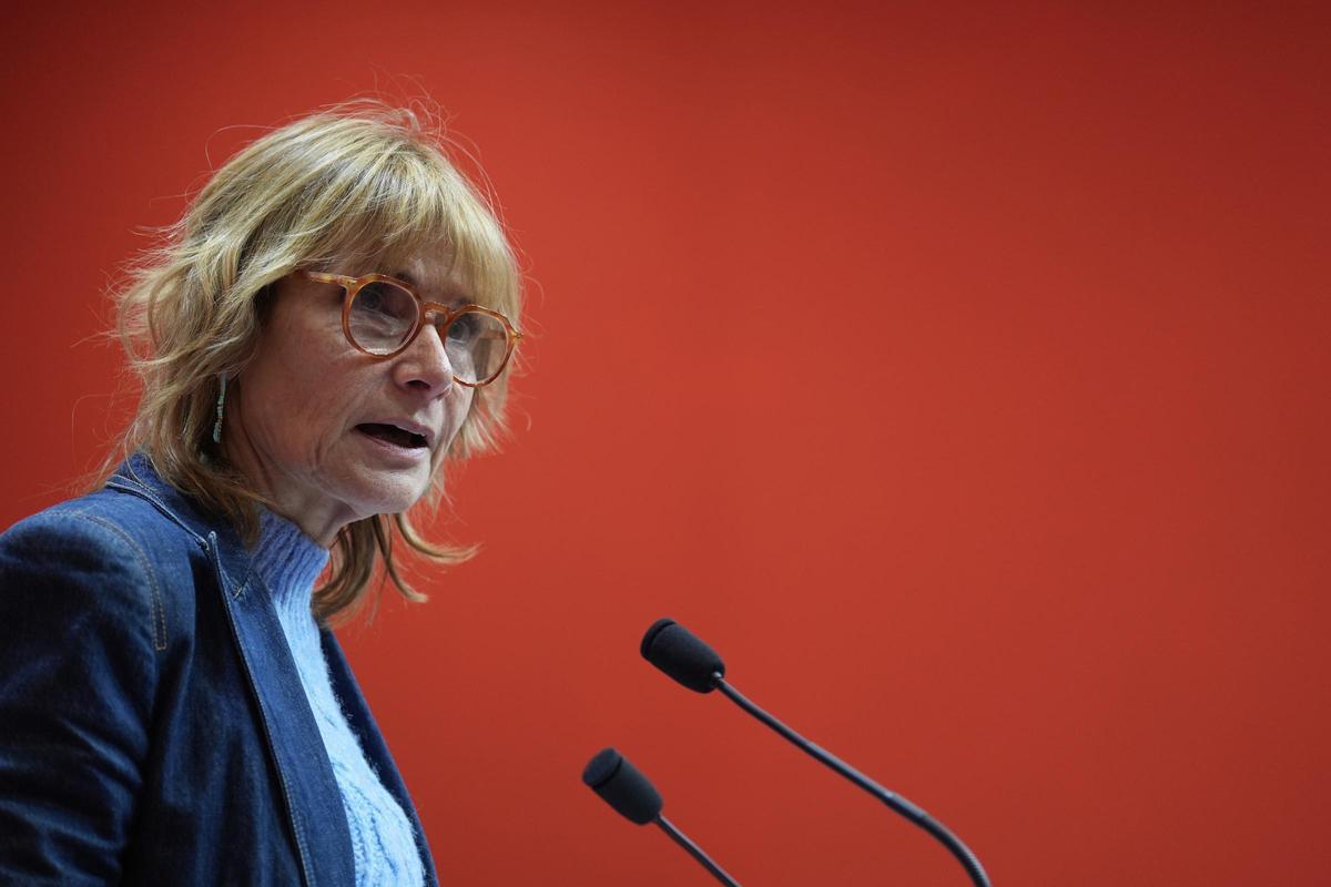 La portavoz del PSC, Lluïsa Moret, en una imagen de archivo.