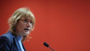 La portavoz del PSC, Lluïsa Moret, en una imagen de archivo.