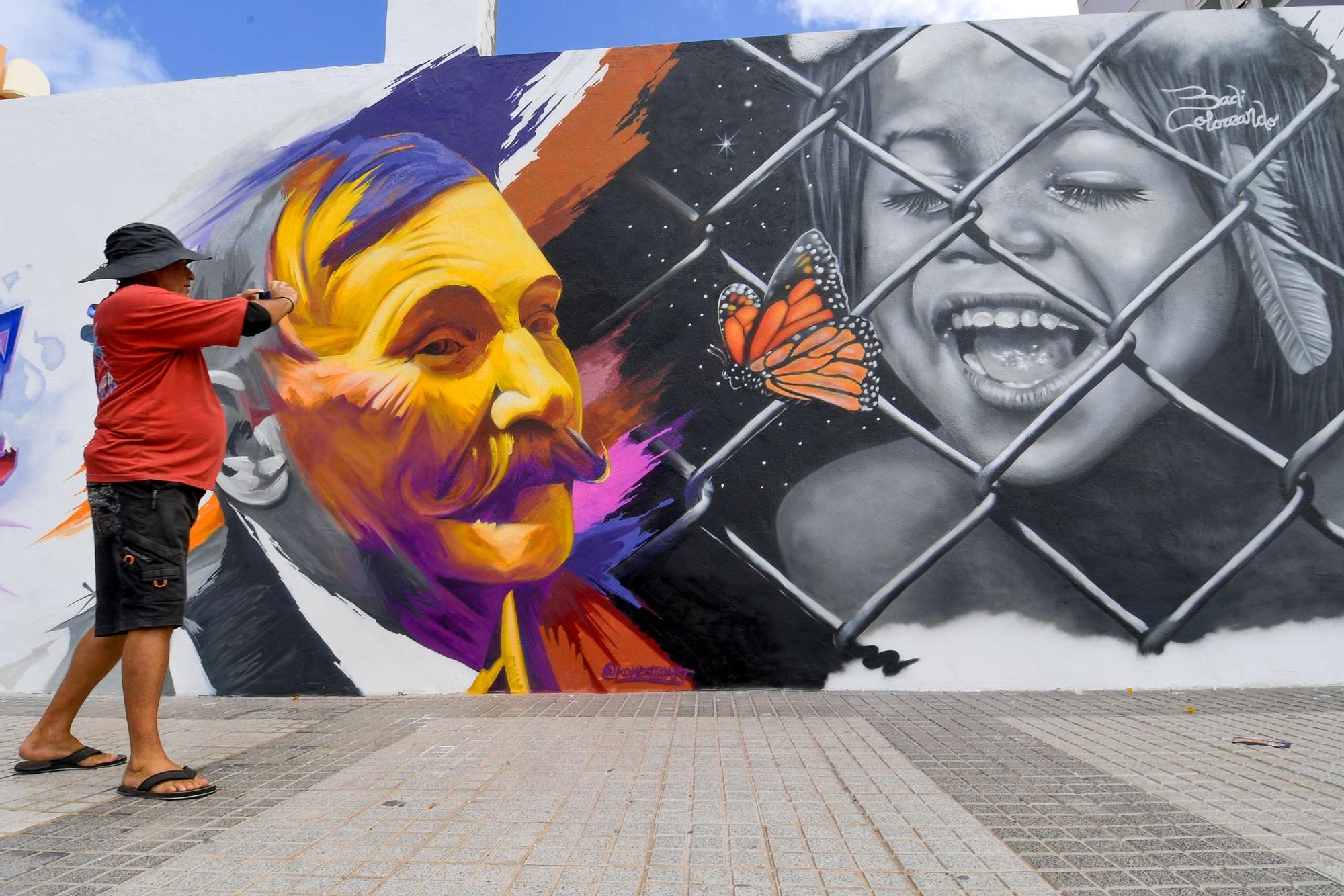Liga nacional de graffitis en La Minilla