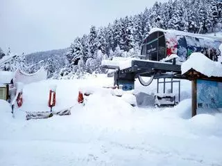 Nevada en las estaciones de Port Ainé y Font-Romeu