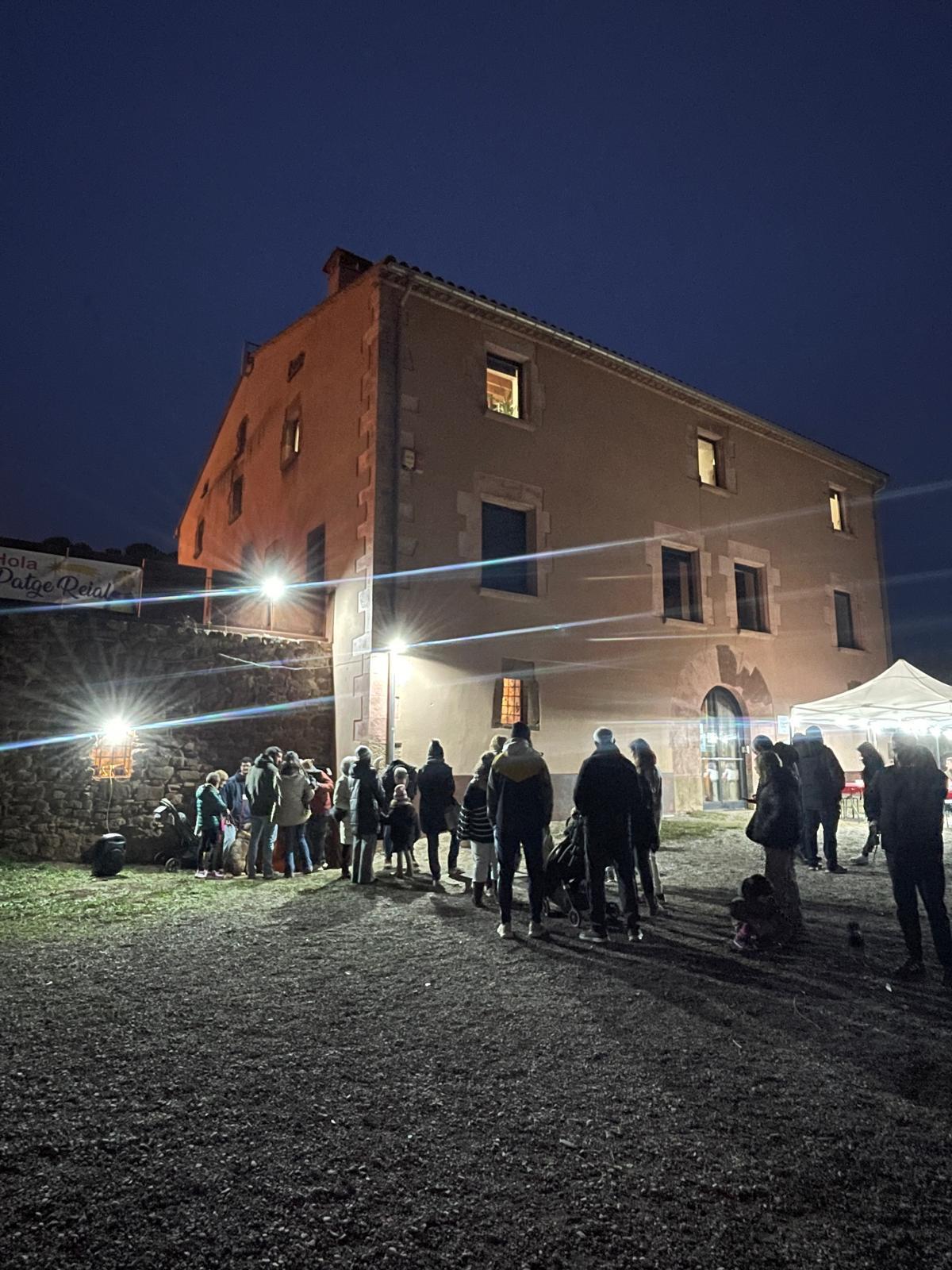 La cua davant de Can Font