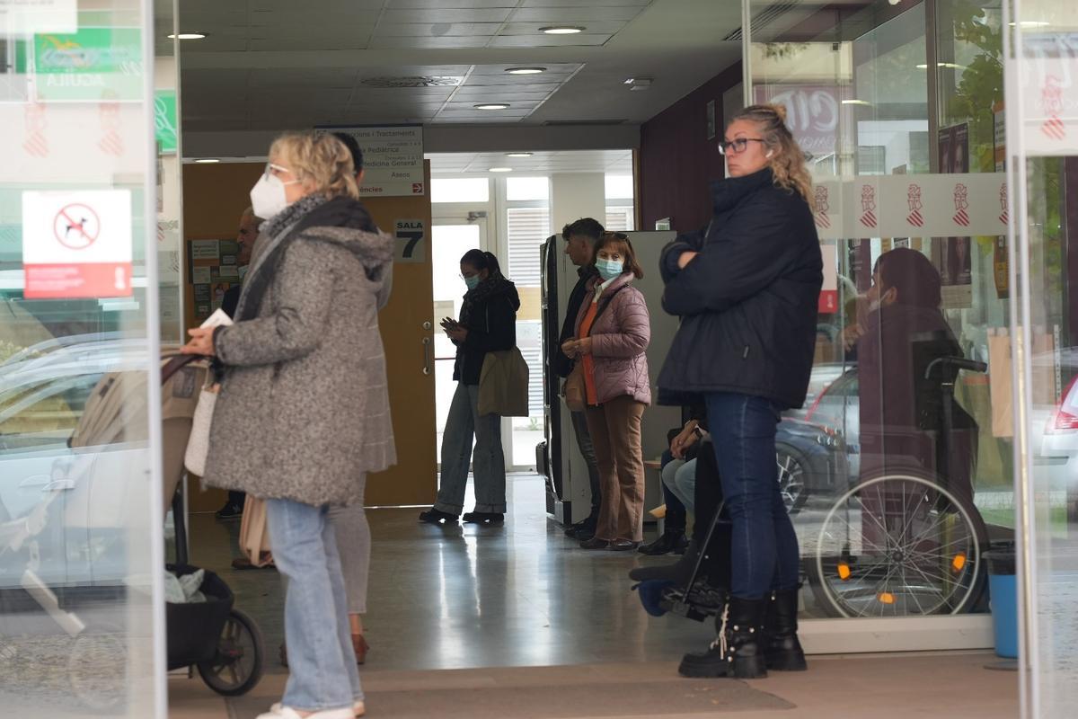 El centro de salud de Fernando el Católico de Castelló este martes.