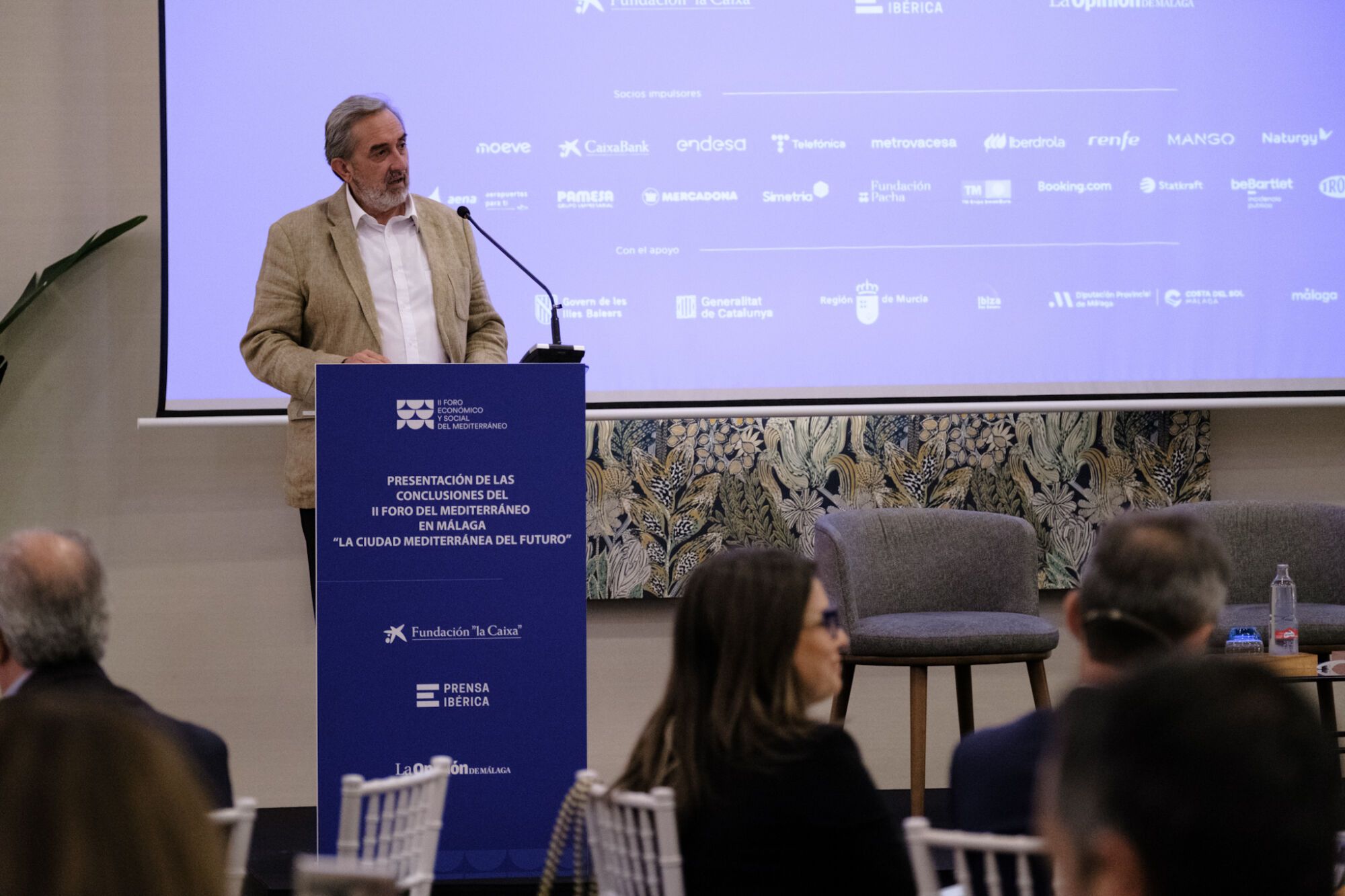 Presentación de la conclusiones del consejo de Málaga: 'Ciudad mediterránea del futuro'