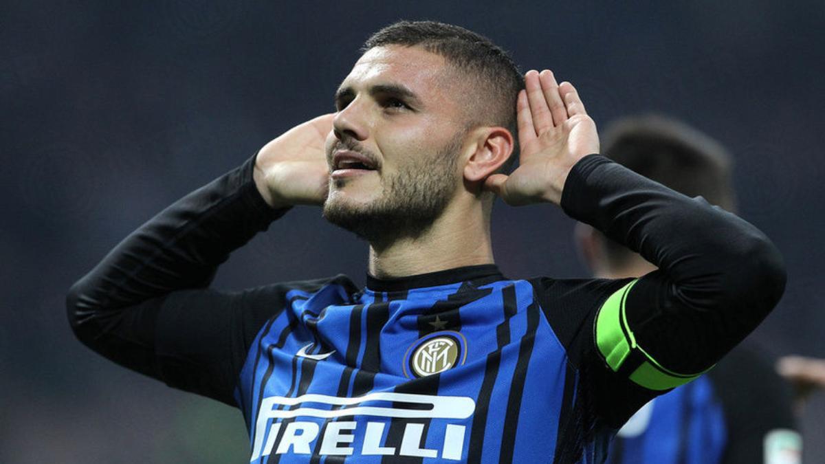 Mauro Icardi se salió con el Inter de Milán