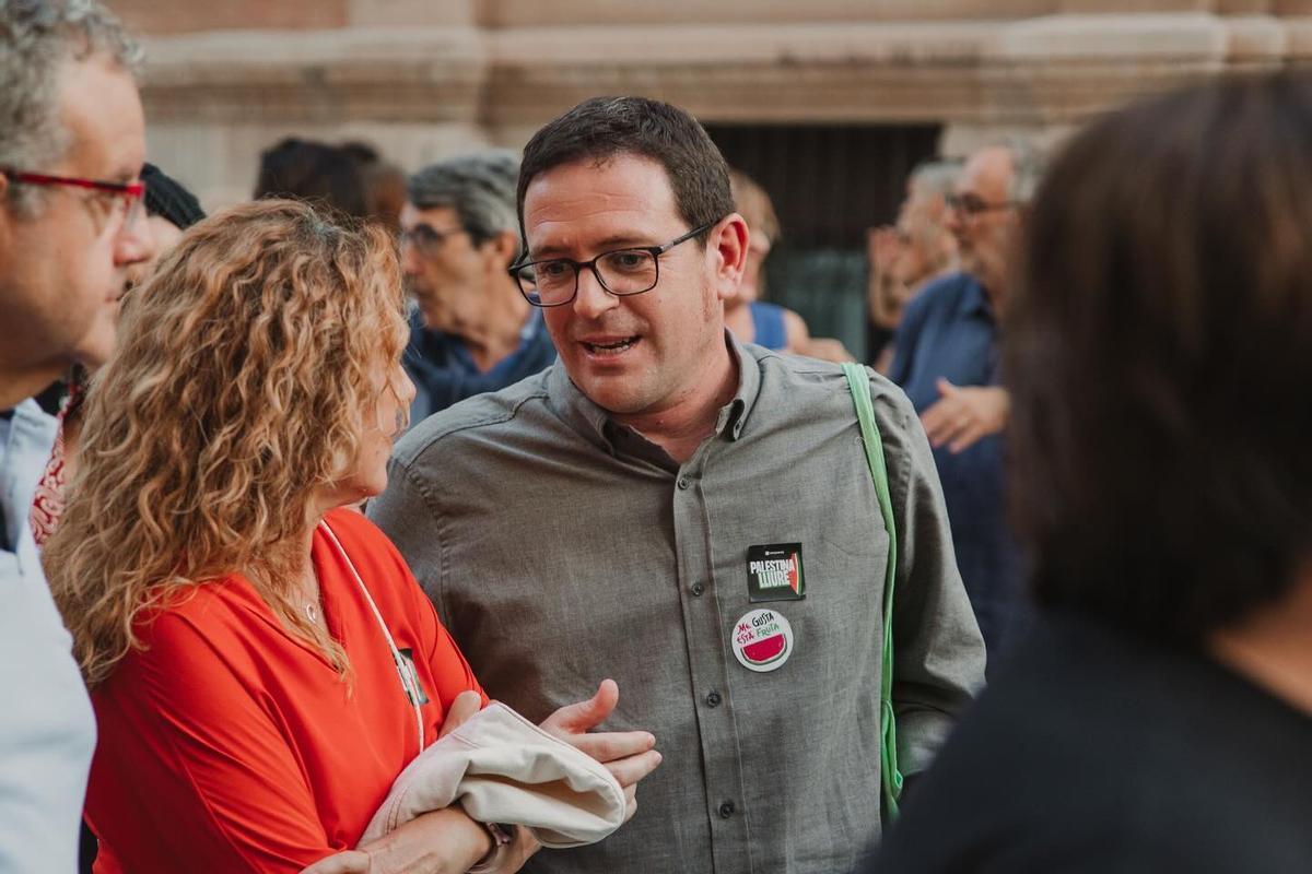 Ignasi Garcia, portaveu de Compromís.