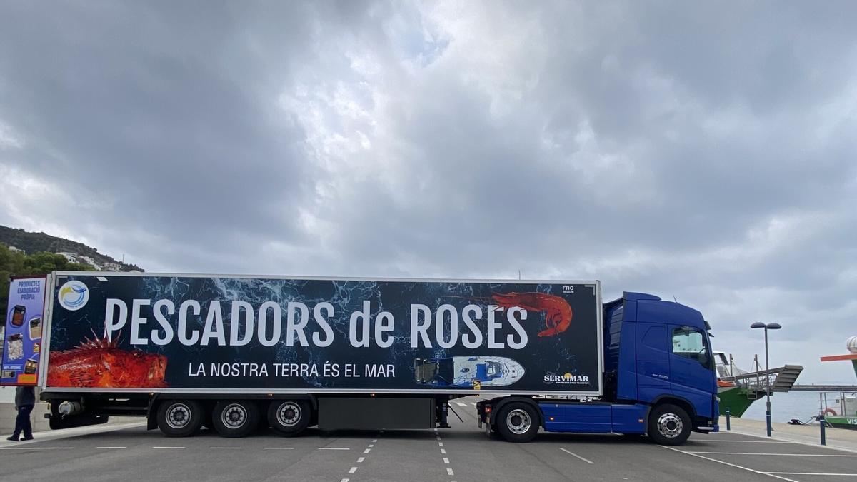Un camió de Pescadors de Roses
