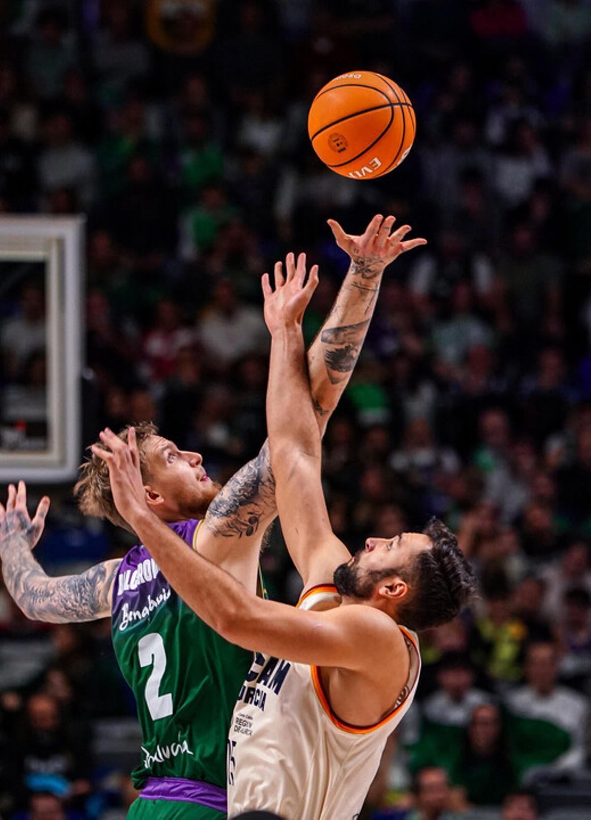 Unicaja - UCAM Murcia, en el Palacio Martín Carpena Unicaja - UCAM Murcia, en el Palacio Martín Carpena