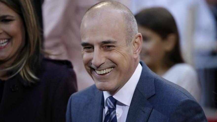 Matt Lauer ha sido despedido por la cadena