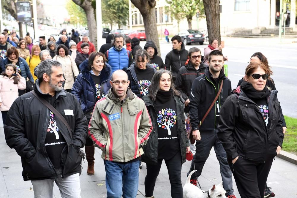 Marcha de sensibilización sobre la diabetes