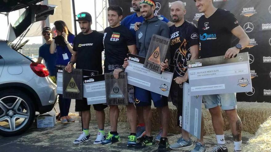Israel Ferrero, quinto del circuito Spartan Race
