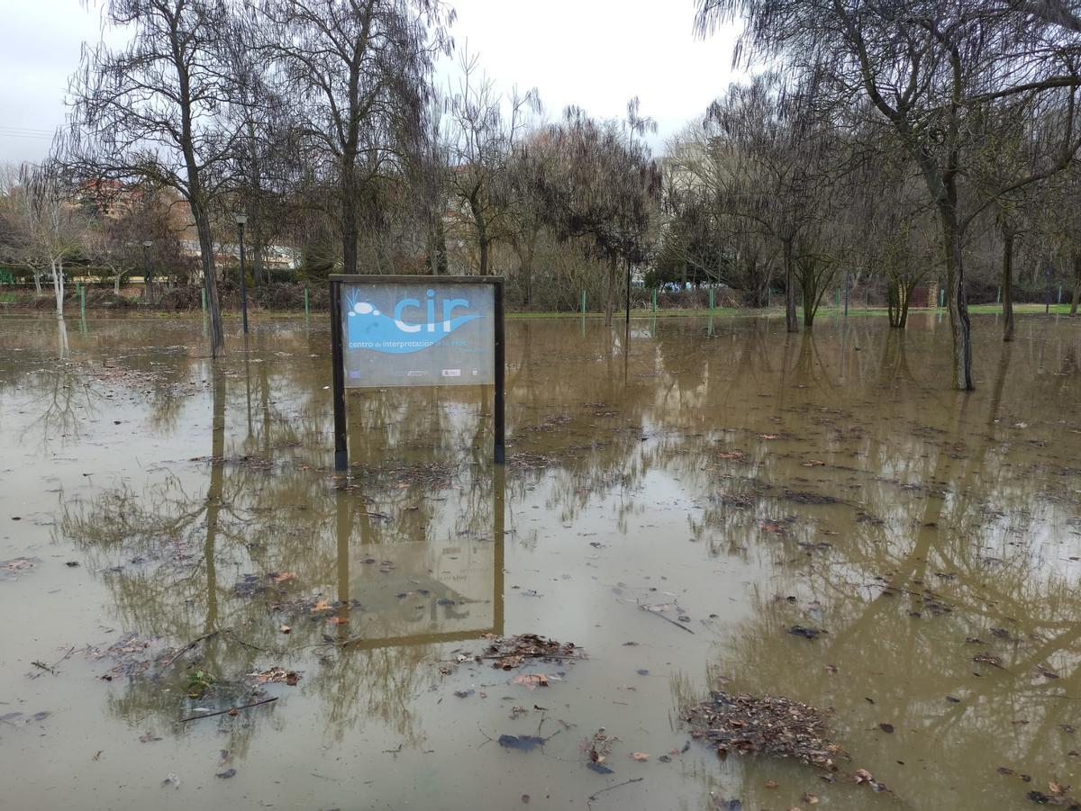 El Prado de las Pavas inundado.