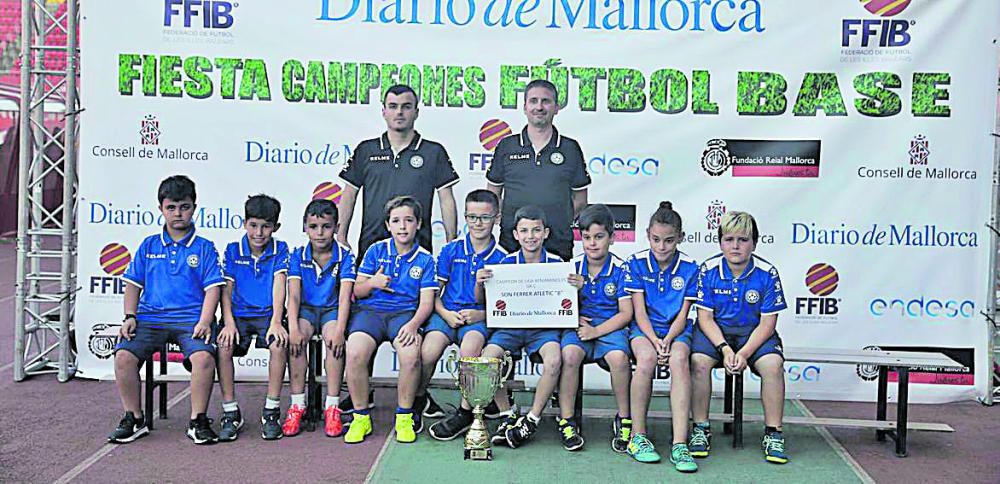 CAMPEÓN FÚTBOL SALA: Son Ferrer Atlètic A. Benjamín Liga C