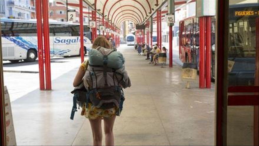 L'estació d'autobusos de Figueres, en una imatge d'arxiu