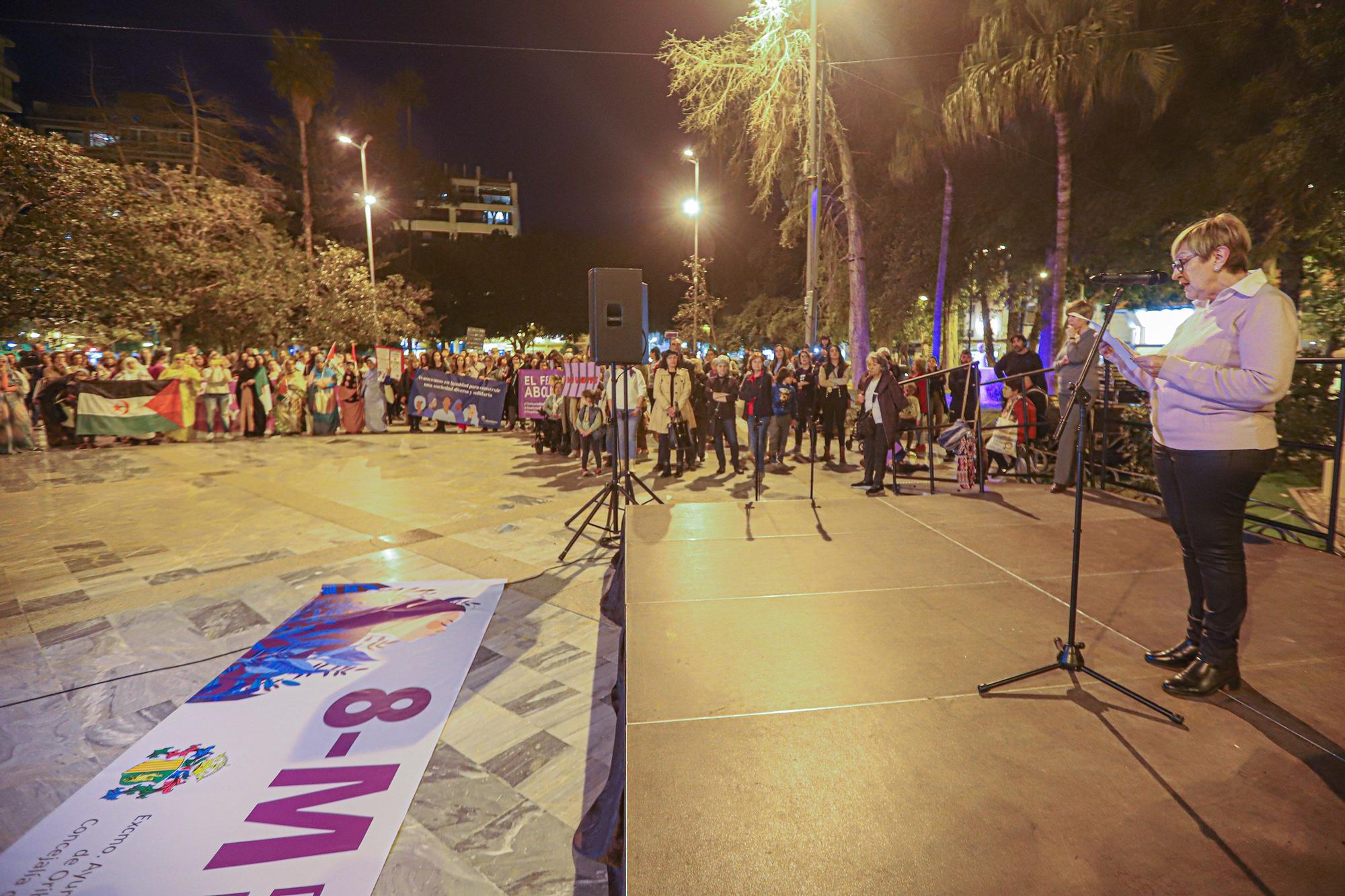 Marcha 8M en Orihuela