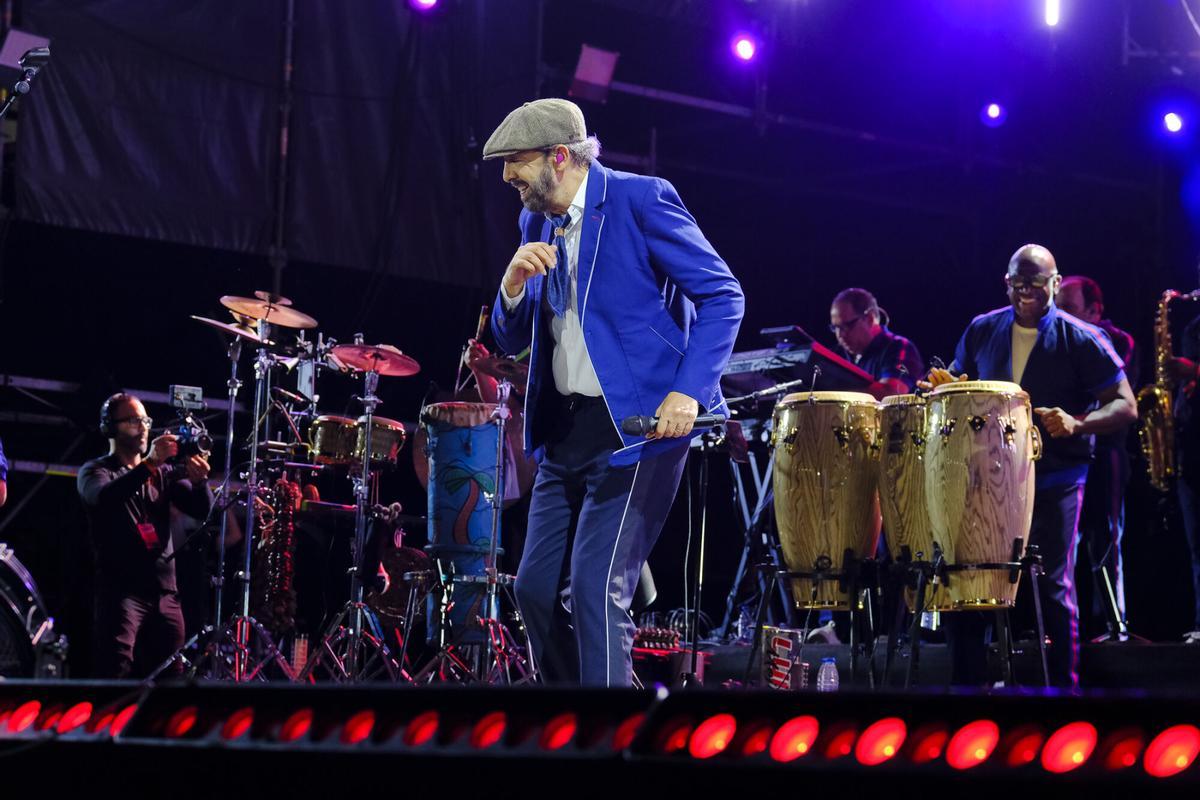 03-07-2026 LAS PALMAS DE GRAN CANARIA. Segunda jornada del Granca Live Fest. Actuación de Juan Luis Guerra. Fotógrafo: Andrés Cruz  | 03/07/2026 | Fotógrafo: Andrés Cruz | [idTask=266001] [Pinakes=3760122]