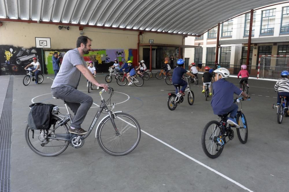 Fiesta de la Bici en el Colegio Concepción Arenal