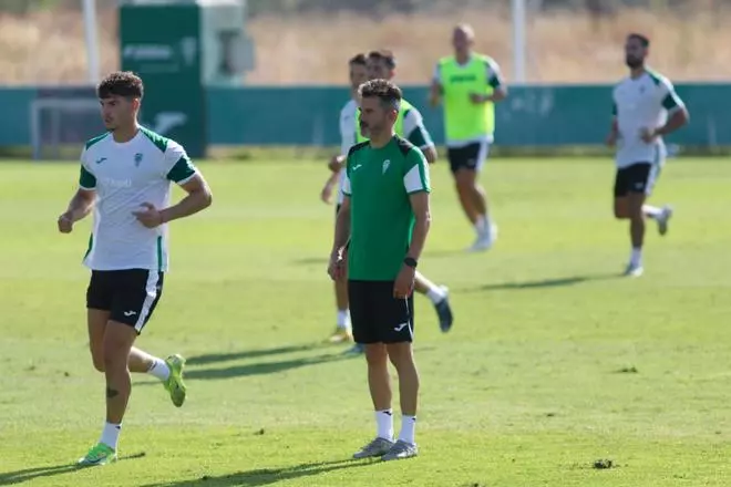 El primer entrenamiento de la pretemporada del Córdoba CF, en imágenes