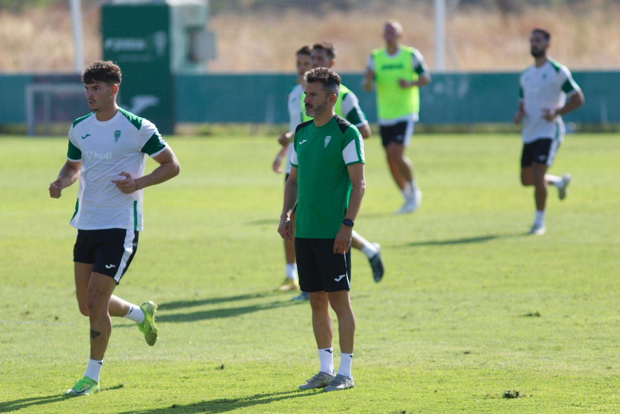 El primer entrenamiento de la pretemporada del Córdoba CF, en imágenes