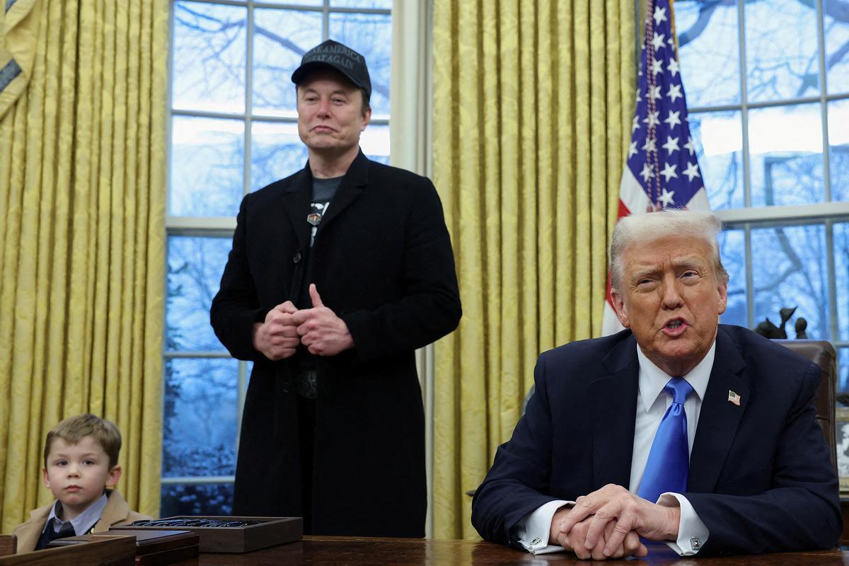 El hijo de Elon Musk, protagonista en la Casa Blanca