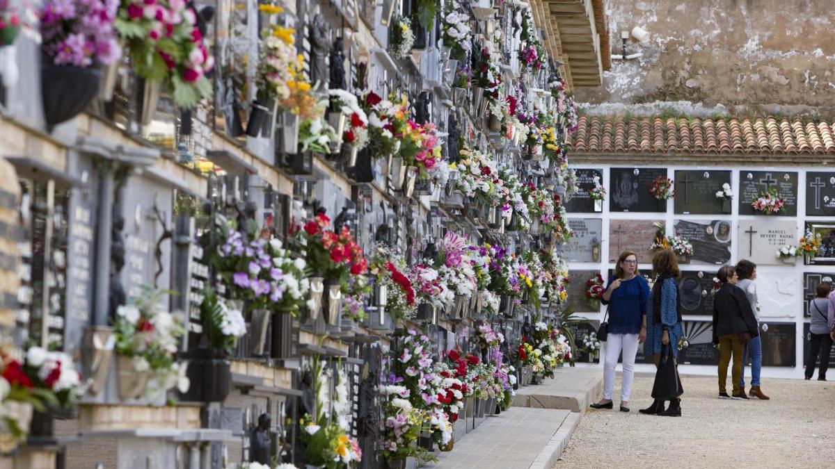 El cementerio de Ontinyent en una imagen de archivo