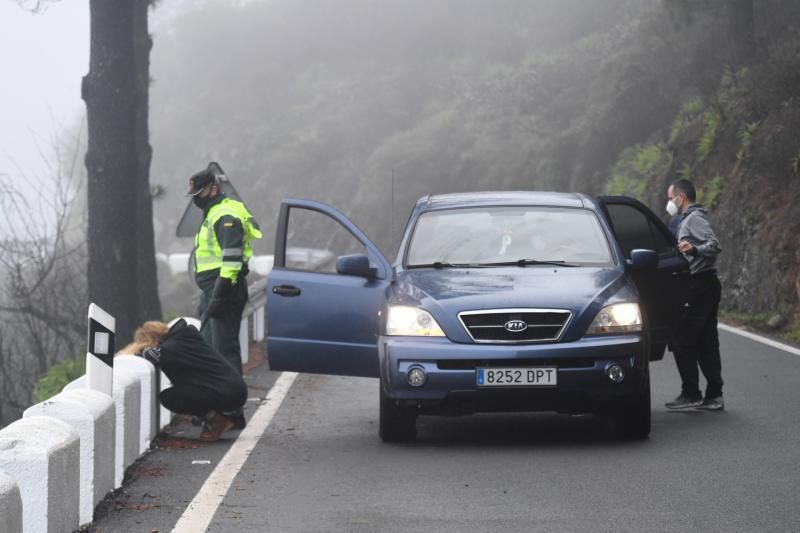 Rescate de las 4 víctimas mortales del accidente en Gáldar