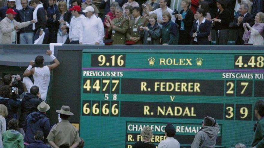 Nadal-Federer, la historia de una final única de Wimbledon