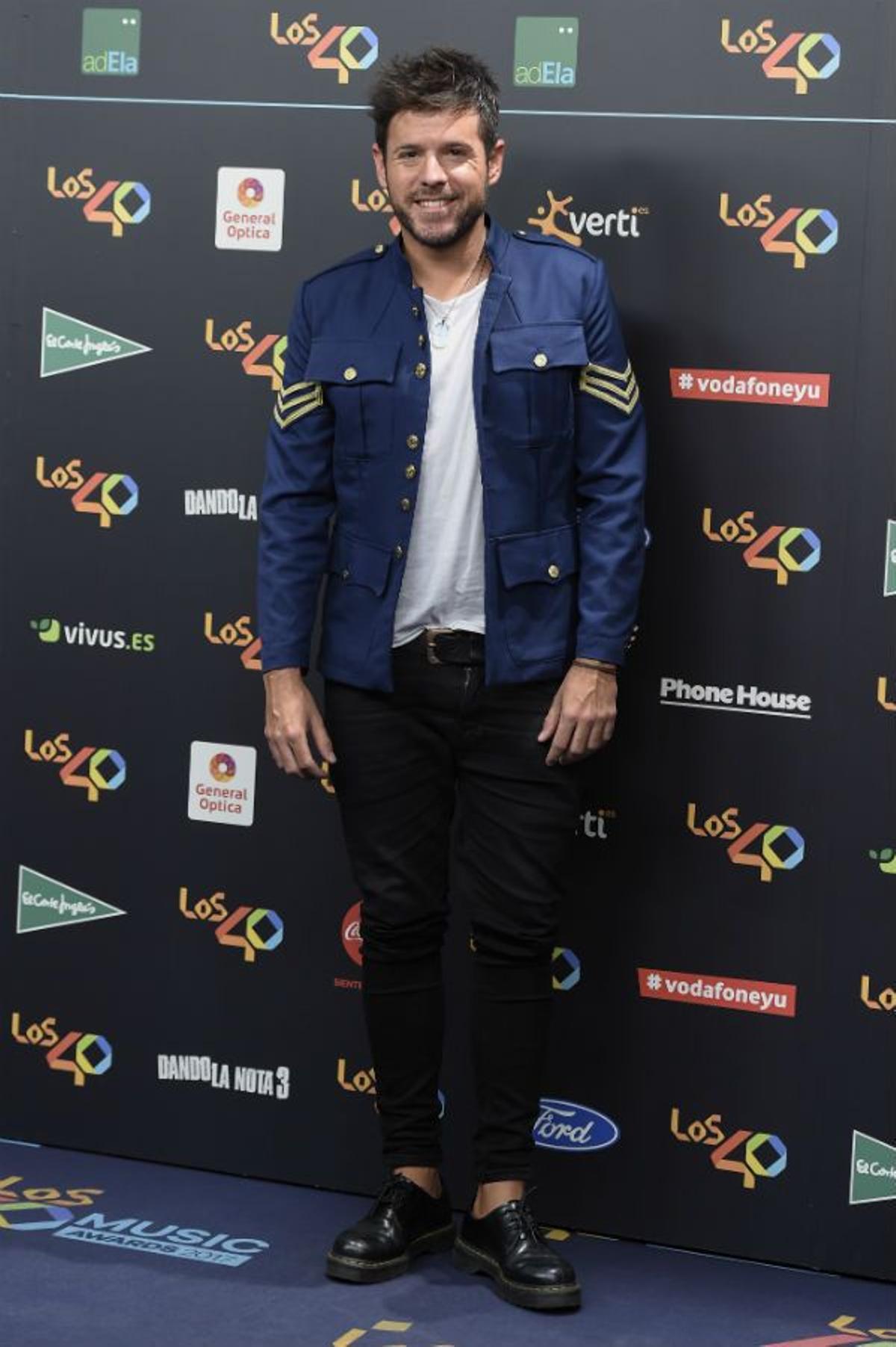 Pablo López en Los 40 Music Awards 2017