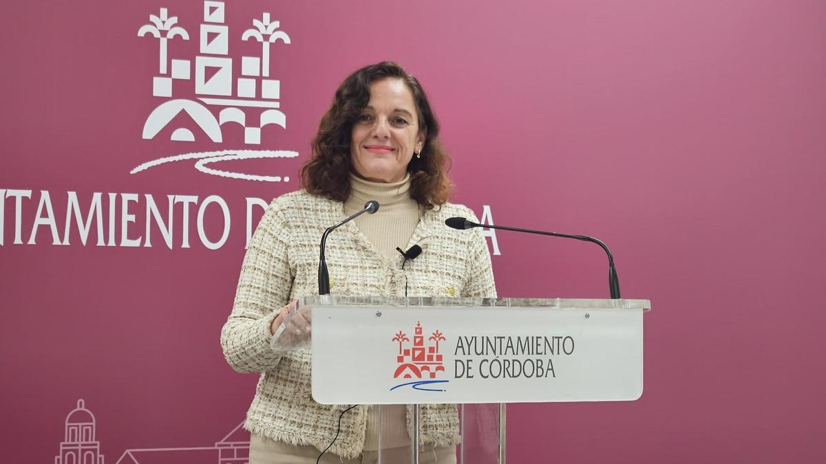 Isabel Bernal, concejala socialista en el Ayuntamiento de Córdoba.