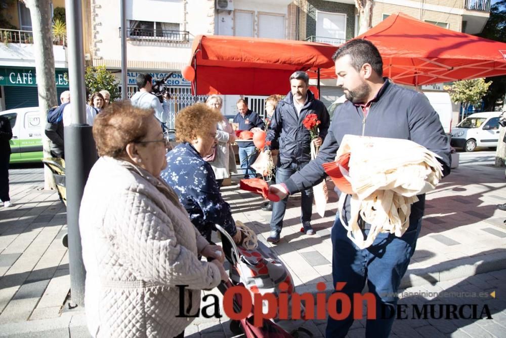 Joaquín López visita Calasparra junto al alcalde J