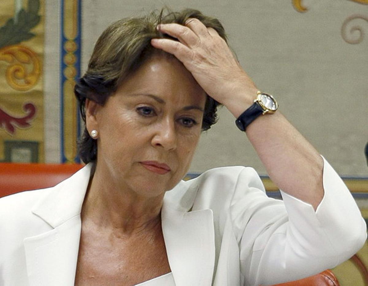 La exministra de Fomento Magdalena Álvarez, en una imagen de archivo.