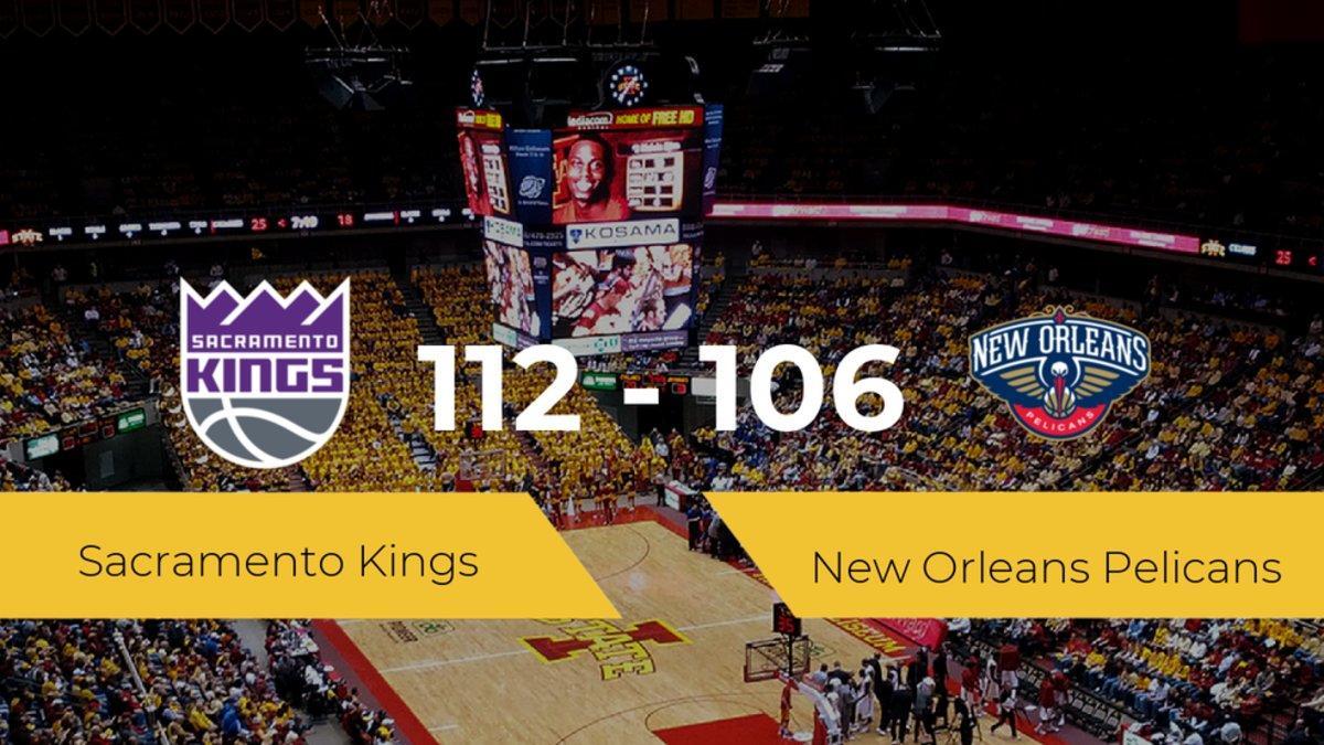 Sacramento Kings logra la victoria frente a New Orleans Pelicans por 112-106