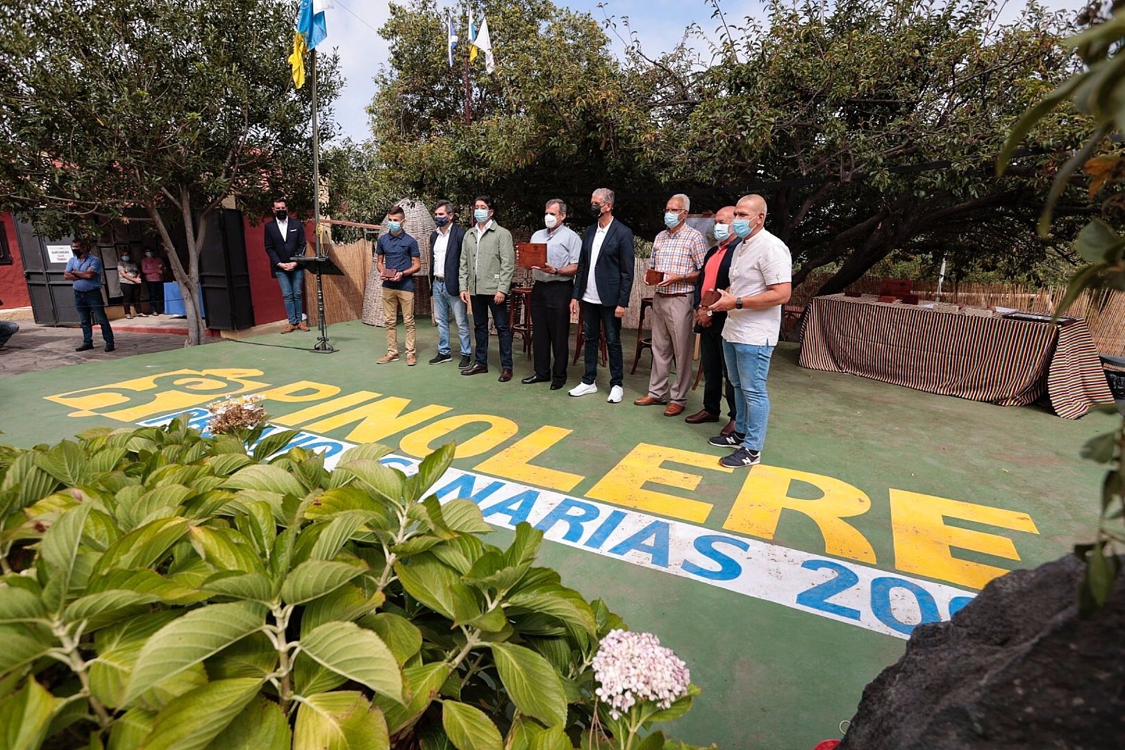 Inauguracion de la Feria de Artesanía de Pinolere